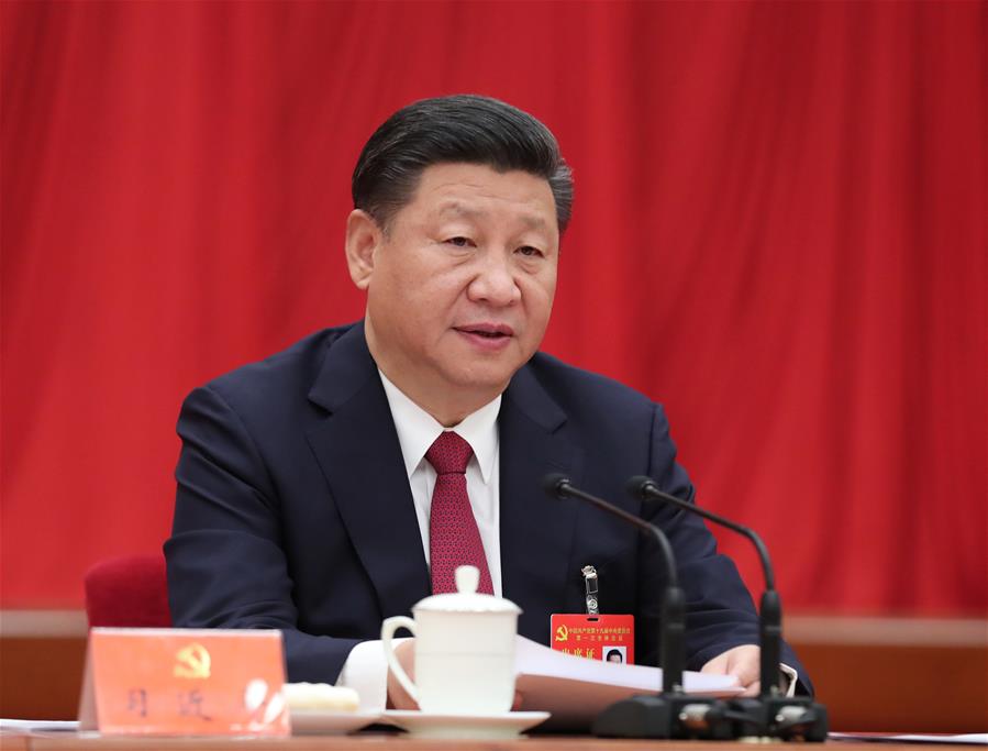 中国共产党第十九届中央委员会第一次全体会议在京举行
